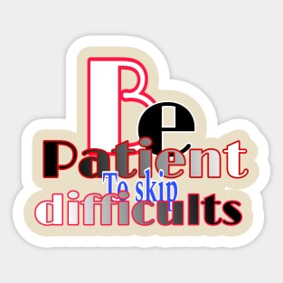 Br patient Sticker